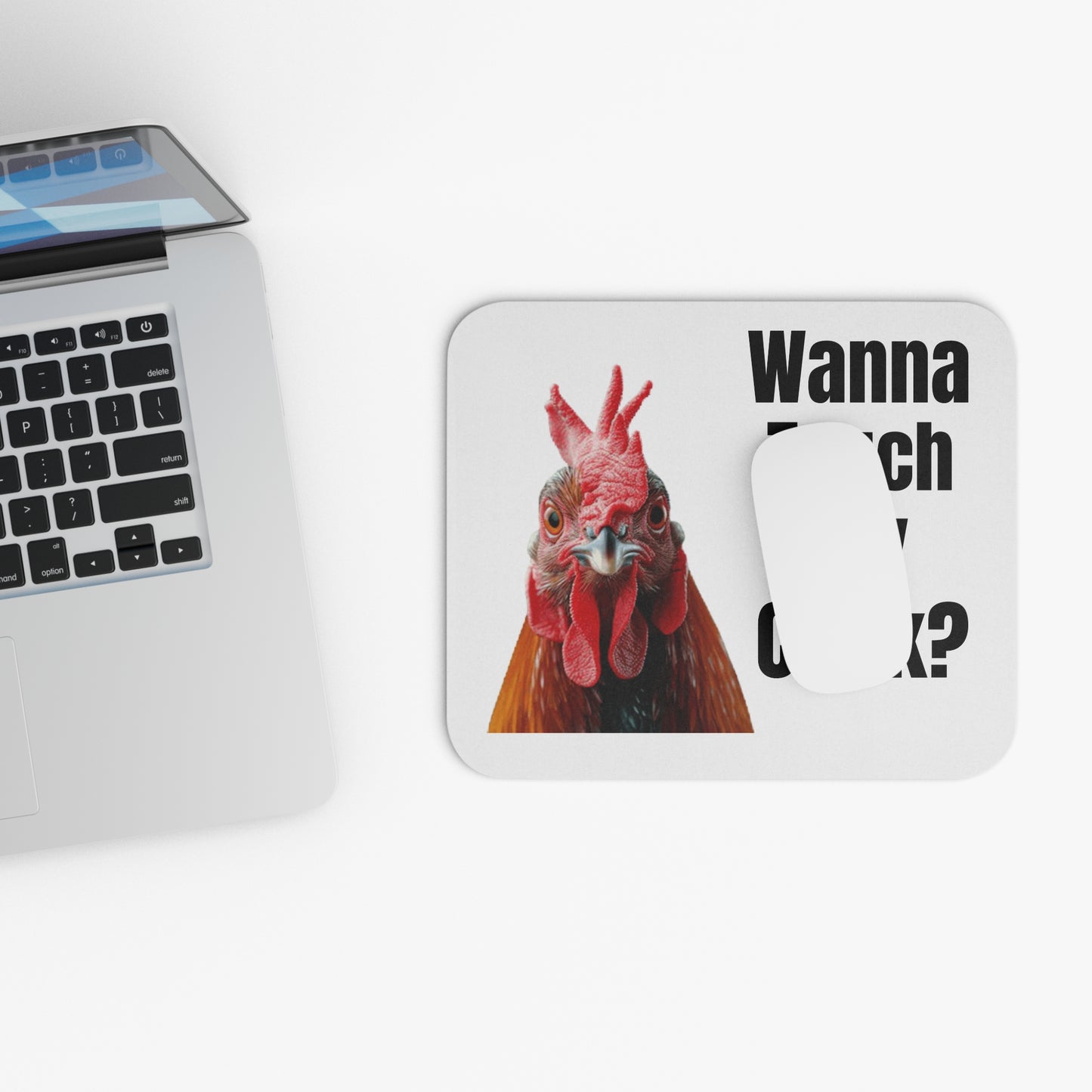 Cock Mouse Pad